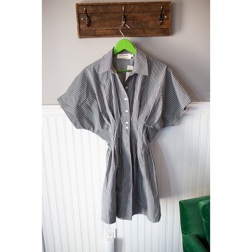 Anthropologie The Tobie Button-Front Pleated Shir… - image 3